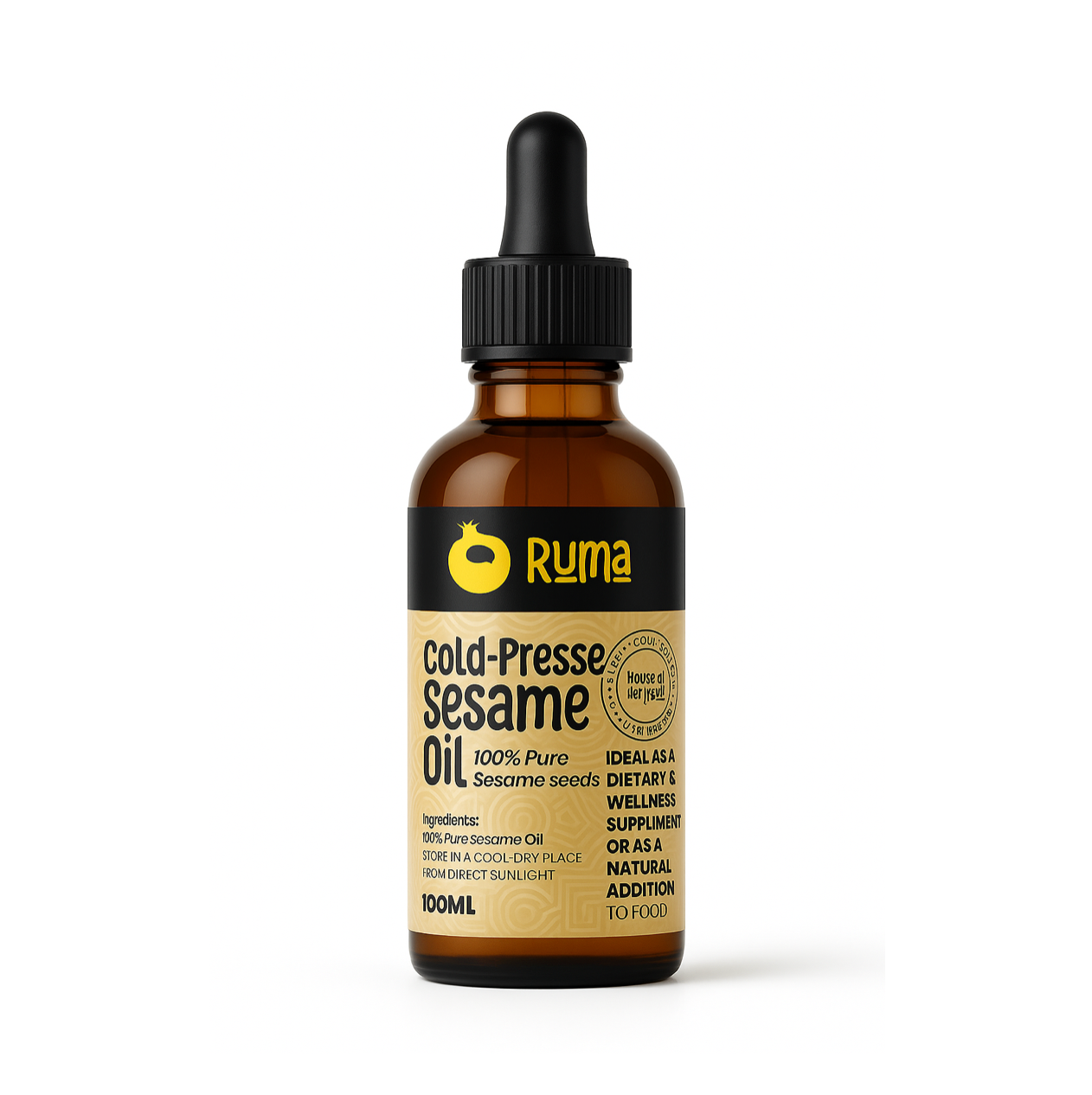 Sesame Seed Oil - 100ml (dropper)