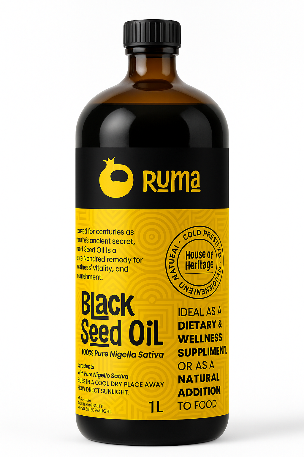 Black Seed Oil - 1L
